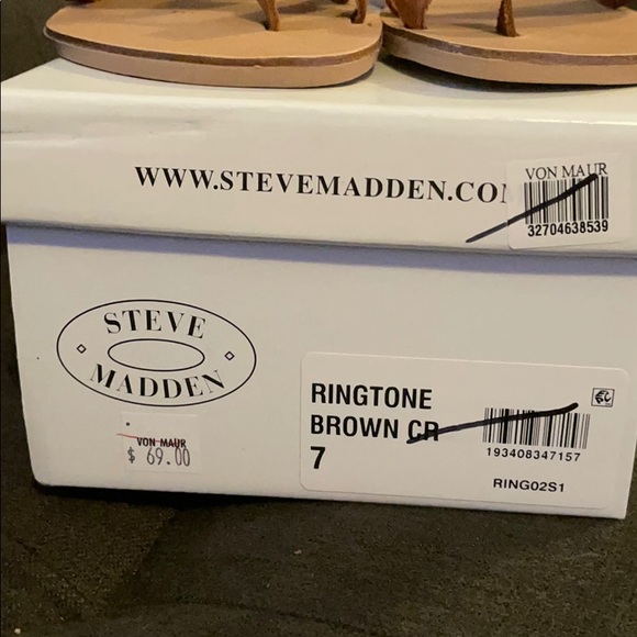 Steve Madden brown women’s sandals - Picture 2 of 3